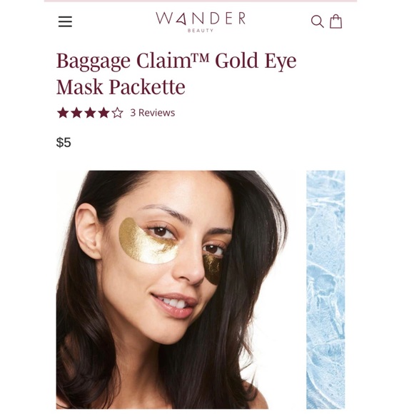 NWT 6 Pairs Total Assorted WANDER BEAUTY & BLAQ Anti-Aging Eye Mask BUNDLE - Picture 8 of 9